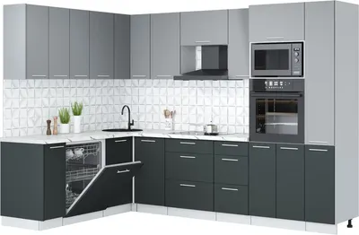 

Кухонный гарнитур, Мила Лайт 1.896х2.88