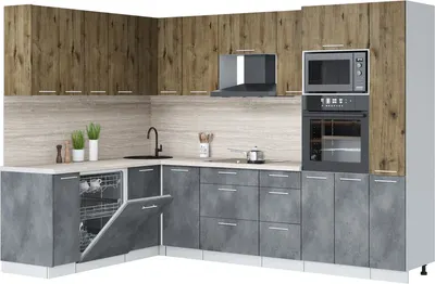 

Кухонный гарнитур, Мила Лайт 1.896х2.88