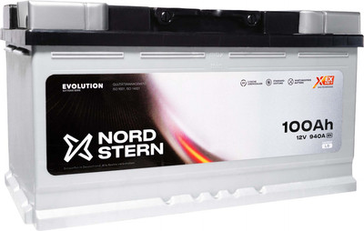 Автомобильный аккумулятор Nord Stern Evolution L+ / NS1001S