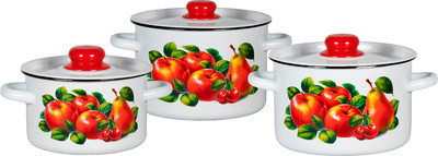 

Набор кастрюль, Яблоки-груша 1с144