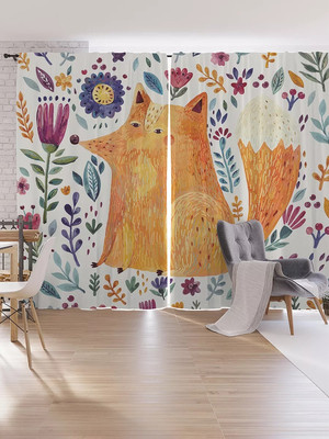 

Комплект штор, Довольная лиса / p_78049