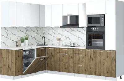 

Кухонный гарнитур, Мила Лайт 1.896х2.88