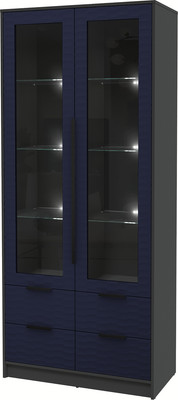 

Шкаф с витриной, Концепт Зодиак КТ-ШВ2 с подсветкой