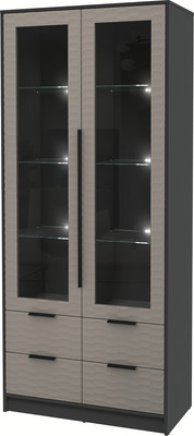 

Шкаф с витриной, Концепт Зодиак КТ-ШВ2 с подсветкой