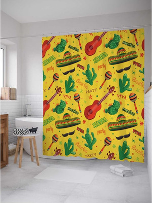 

Шторка-занавеска для ванны, Мексиканский праздник / sc_11675