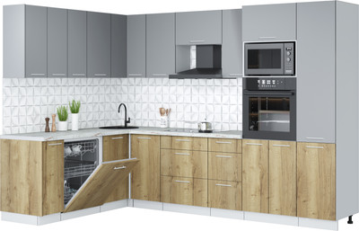 

Кухонный гарнитур, Мила Лайт 1.896х2.98