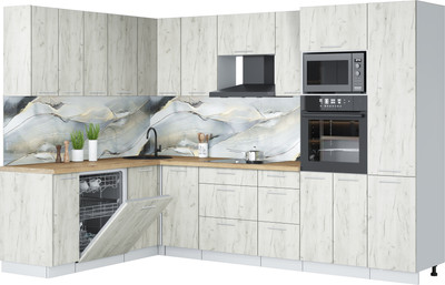 

Кухонный гарнитур, Мила Лайт 1.896х2.98