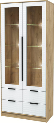 

Шкаф с витриной, Концепт Зодиак КТ-ШВ2 с подсветкой