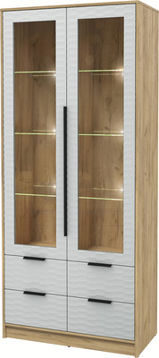 

Шкаф с витриной, Концепт Зодиак КТ-ШВ2 с подсветкой