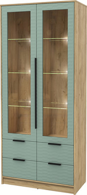 

Шкаф с витриной, Концепт Зодиак КТ-ШВ2 с подсветкой