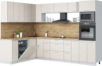 

Кухонный гарнитур, Мила Лайт 1.896х2.98-2