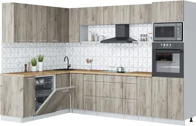 

Кухонный гарнитур, Мила Лайт 1.896х2.98-2