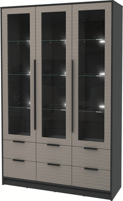 

Шкаф с витриной, Концепт Зодиак КТ-ШВ3 с подсветкой