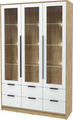 

Шкаф с витриной, Концепт Зодиак КТ-ШВ3 с подсветкой