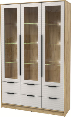 

Шкаф с витриной, Концепт Зодиак КТ-ШВ3 с подсветкой