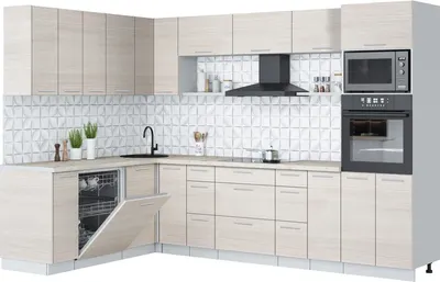 

Кухонный гарнитур, Мила Лайт 1.896х2.98-2