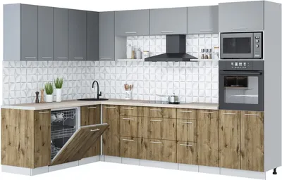 

Кухонный гарнитур, Мила Лайт 1.896х2.98-2