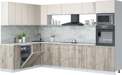 

Кухонный гарнитур, Мила Лайт 1.896х3.18