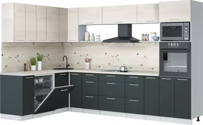 

Кухонный гарнитур, Мила Лайт 1.896х3.18