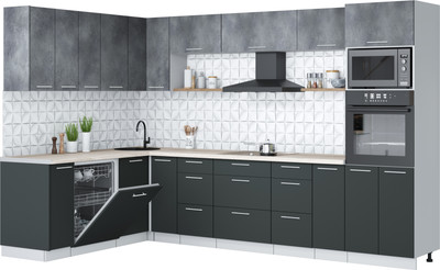 

Кухонный гарнитур, Мила Лайт 1.896х3.18