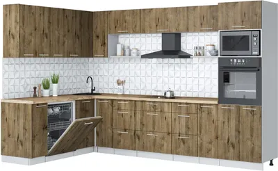 

Кухонный гарнитур, Мила Лайт 1.896х3.18