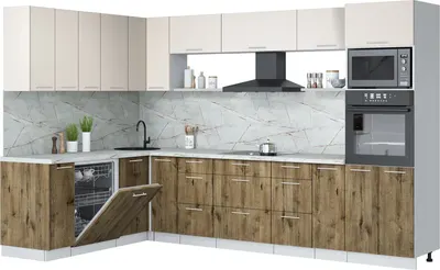 

Кухонный гарнитур, Мила Лайт 1.896х3.18