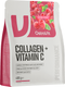 Коллаген OstroVit +Vitamin C (400г, малиновый лимонад) - 