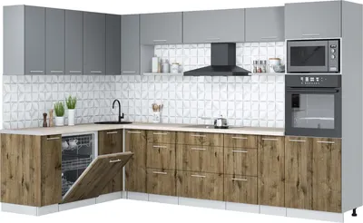 

Кухонный гарнитур, Мила Лайт 1.896х3.18