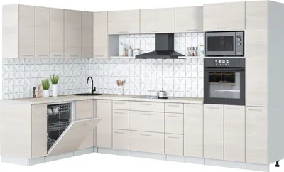 

Кухонный гарнитур, Мила Лайт 1.896х3.28