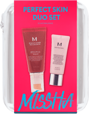 Набор декоративной косметики Missha Perfect Skin Duo Set BB-крем+Основа под BB-крем No.23