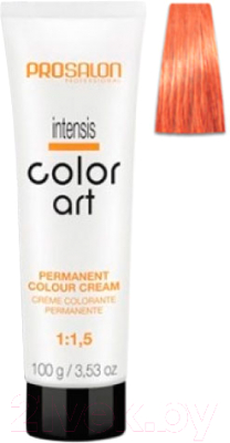 Крем-краска для волос Prosalon Professional Color art Permanent colour cream 8/4G (100мл, средний золотистый медный)