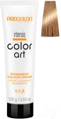 Крем-краска для волос Prosalon Professional Color art Permanent colour cream 9/0 (100мл, светлый блондин)