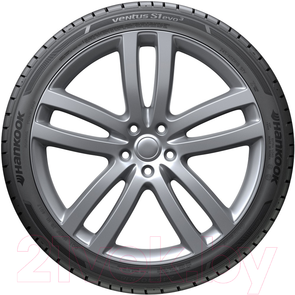Летняя шина Hankook Ventus S1 evo3 K127 255/40R19 100Y — фото 3