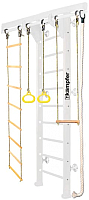 Детский спортивный комплекс Kampfer Wooden Ladder Wall (3м, жемчужный/белый) - 