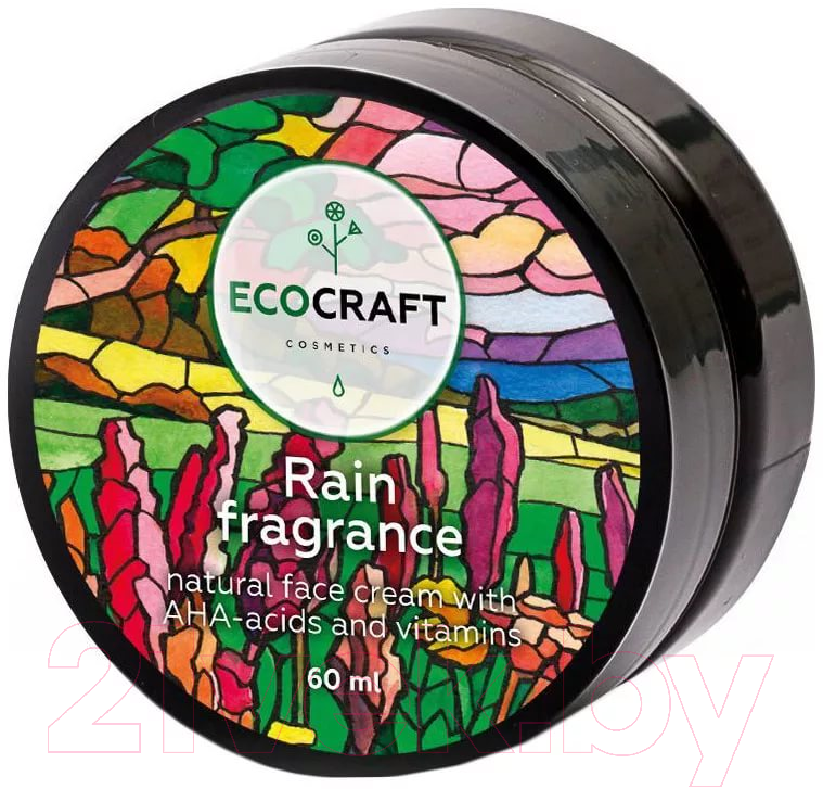 Крем для лица EcoCraft Аромат дождя с витаминами и АНА-кислотами (60мл)