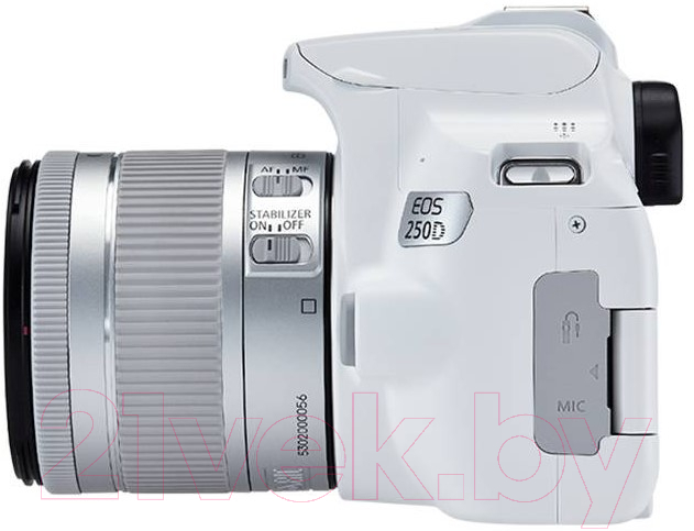 Зеркальный фотоаппарат Canon EOS 250D Kit EF-S 18-55mm IS STM / 3458C001