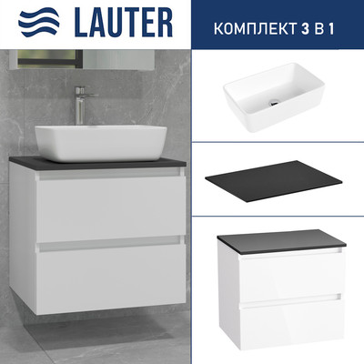 

Тумба с умывальником, Mia 60 + 21674A