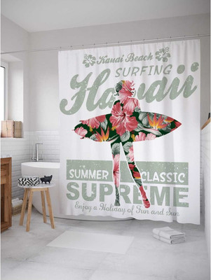 

Шторка-занавеска для ванны, Серфинг на гавайском пляже / sc_16254