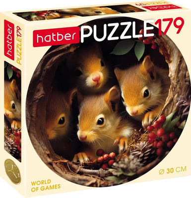 

Пазл, Лесные малыши / 179ПЗк4_31688