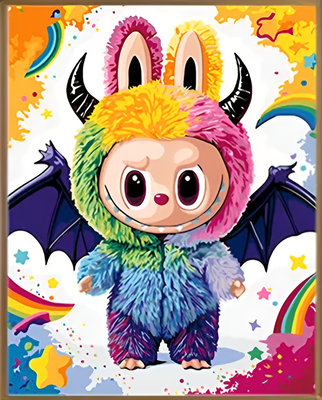 

Картина по номерам, Лабубу демон / PL-00415