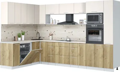 

Кухонный гарнитур, Мила Лайт 1.896х3.28