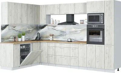 

Кухонный гарнитур, Мила Лайт 1.896х3.28