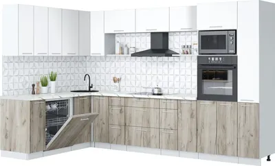 

Кухонный гарнитур, Мила Лайт 1.896х3.28