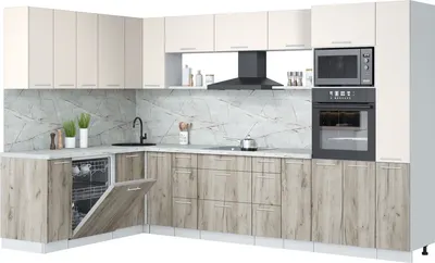 

Кухонный гарнитур, Мила Лайт 1.896х3.28