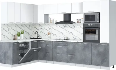 

Кухонный гарнитур, Мила Лайт 1.896х3.28