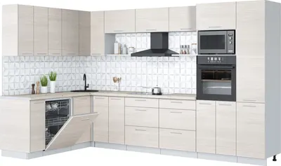 

Кухонный гарнитур, Мила Лайт 1.896х3.38