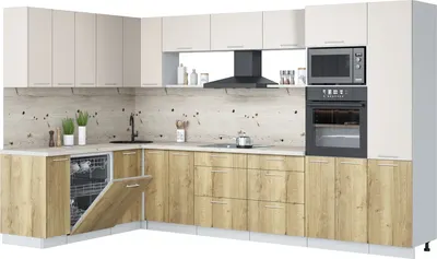 

Кухонный гарнитур, Мила Лайт 1.896х3.38