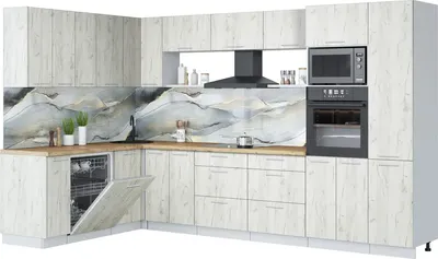 

Кухонный гарнитур, Мила Лайт 1.896х3.38