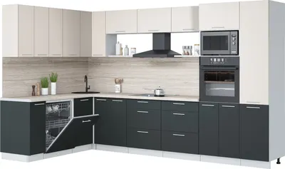 

Кухонный гарнитур, Мила Лайт 1.896х3.38