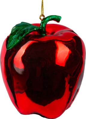 

Елочная игрушка, Decor. Яблоко блестящее / 64426